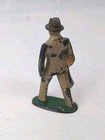 Vintage Barclay Manoil - Business Man W  Overcoat Lead Figure toy Soldier