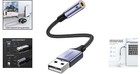 Durable Usb To 3 5mm Jack Adapter - Plug   Play Sound Card For Trrs Headsets