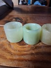 Antique Jade Archer s Ring Banzhi Magpie Plum Blossom 6 Available 1 3 8 X 1 1 4