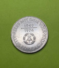 1974-a German Democratic Republic 25th Anniversary 10 Mark Cu nic 31mm Km 50
