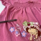 Embroidered Strawberry Shortcake Butterfly T-shirt Size 24 Mo Vtg Y2k Stain   