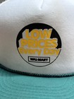 Vintage Wal-mart  low Prices Everyday  Old Colors Mesh Foam Snapback Hat Cap