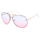 Big Sunglasses Women Pilot Xxl  porshe  Oversize Aviator Metal Frame Gradient
