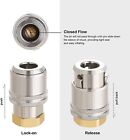 2 4 10pc  Lock On Air Chuck 1 4  Fnpt Heavy Duty Std Bore  Free Shipping 