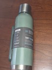 Stanley Classic Green 1 1 Quart Thermos Vacuum Bottle With Cup Lid Brand New