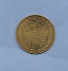 Vintage 1959 Alaska Statehood Copper brass 1 1 2  Token  1 00 In Trade