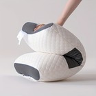 Knitted Massage Neck Pillow 2 Pack     Ergonomic  Soft   Washable For Travel home