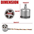 4pcs Brushless Motor 2312a  2cw And 2ccw  800kv Replacement Drone   