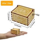 Music Box You Are My Sunshine  Unique Gifts For Mom daughter wife  Wooden Han   