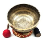 10 Inches Special Etching Tibetan Singing Bowl -yoga And Mindfulness Bowl Chakra
