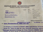 Mercedes-benz Wwii Ww2 Documents     Original Lot Of 3 Wartime Letters W  Stamps
