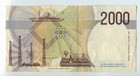 1992 Italy  2 000 Lira Banknote Wc215