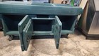 Cambro Camkiosk Kvc854 Food Service Cart W  Canopy Panel Shelf Green