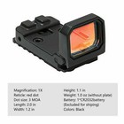 Tactical Mini Folding Flip Up Red Dot Sight Reflex Sight Holographic Reflex Sigh
