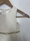 Couture Princess Party Dress Toddlers Bejeweled Wedding Communion Tutu Dress 4
