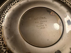 Vintage Wallace Sterling Silver Platter  Weights 27 42 Troy Ounces 542 Grams  