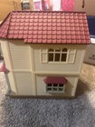 Calico Critters Luxury Townhouse W  Working Lights  house Only  Read 