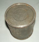 Re-enactor Cup  Tin Cup  Lightweight  Clean  Used 