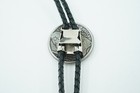 Hand Made Indian Head Buffalo Nickel Western Cowboy Rodeo Bolo Tie