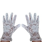 White Lace Communion Toddler Gloves For Boys   Girls Special Occasion Gloves