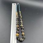 Antiques Ancient  Early Islamic Mosaic Gabri Glass Bead Necklace Very Old Rare