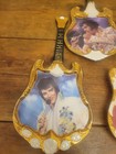 Elvis Presley Guitar Plate Collection Bradford Exchange  King Of Rock Lot Of 4