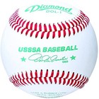 Diamond 6-gallon Ball Bucket With 30 Usssa Dol-1 Baseballs