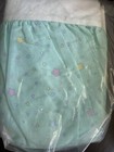 Vintage  Baby Looney Tunes Having A Ball Crib Dust Ruffle Celestial Stars