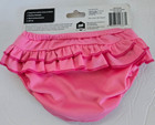 Swimschool Reusable  swim Diaper  girls Pink Ruffled  level One  10-18  lbs  6  months