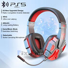 Wireless Gaming Headset Led Mic Gaming Headphones For Ps5 ps4 pc switch xbox One
