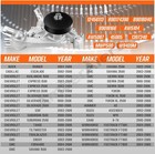 Water Pump W thermostat For Chevy Silverado Tahoe Sierra Cadillac 4 8 5 3 6 0l
