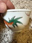 Vtg Collectable Lucky Dragon Chinese Porcelain Bowl Restaurant Ware Hand-painted