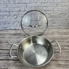 Princess House Stainless Steel Classic 2-qt Round Casserole Silver