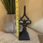 Cast Iron Fleur De Lis Fence Post Topper finial Mantle Decor 9    Doorstop Bookend