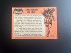1966 Topps Batman Trading Card    the Joker In Jail     13 Ex Low Shipping 