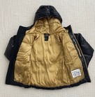 North Face Girl Belted Cocolee Goose 550 Down Puffer Jacket - Black gold - Xs6
