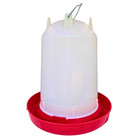 Little Family Members Chicken Waterer 4-gallon Metal Handle Poultry Drinker
