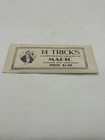 Vintage Magician s Bewildering Trick Deck 14 Tricks With Instructions