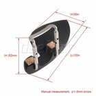 2pieces Black Wood 1 2 1 4 Size Violin Chinrest Chin Rest Violin Accessories