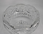 Vintage Waterford Crystal 7  Centerpiece Bowl Scalloped Edge Footed