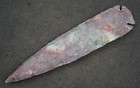 Muted Colors 6 9  Flint Spearhead Head Knife Tool Blade Arrowhead I-610