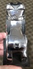 Mack Truck Chrome Bulldog Hood Ornament 1387477   Base Mount - Watch The Video
