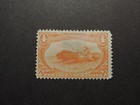 Us Stamp Scott   287 1898 4c Indian Buffalo  Orange Mint Vf