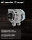 Alternator 11191 Fits Hyundai Azera Entourage Santa Fe Sonata 2006-2012