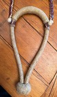 Cowboy Vaquero 5 8  Rawhide Hackamore W  Hanger By Jimmy Flores Of California