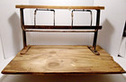 Antique Authentic Shipping  Butcher   Paper Roll Cutter Old Country Store Style
