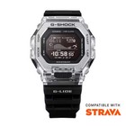 Casio G-shock Gbx-100s-1 G-lide Bluetooth Black   Transparent Digital Watch