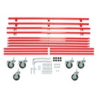 Pickup Bed Dolly - Easily Fold Large Auto Body Truck Bed Cart 800 Lbs Capacity