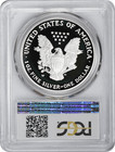 2007-w American Silver Eagle Dollar Pr70dcam Pcgs Proof 70 Deep Cameo