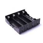 10x 4 Slot 18650 Battery Case Holder Storage Box Plastic Rechargeable Battery Us
